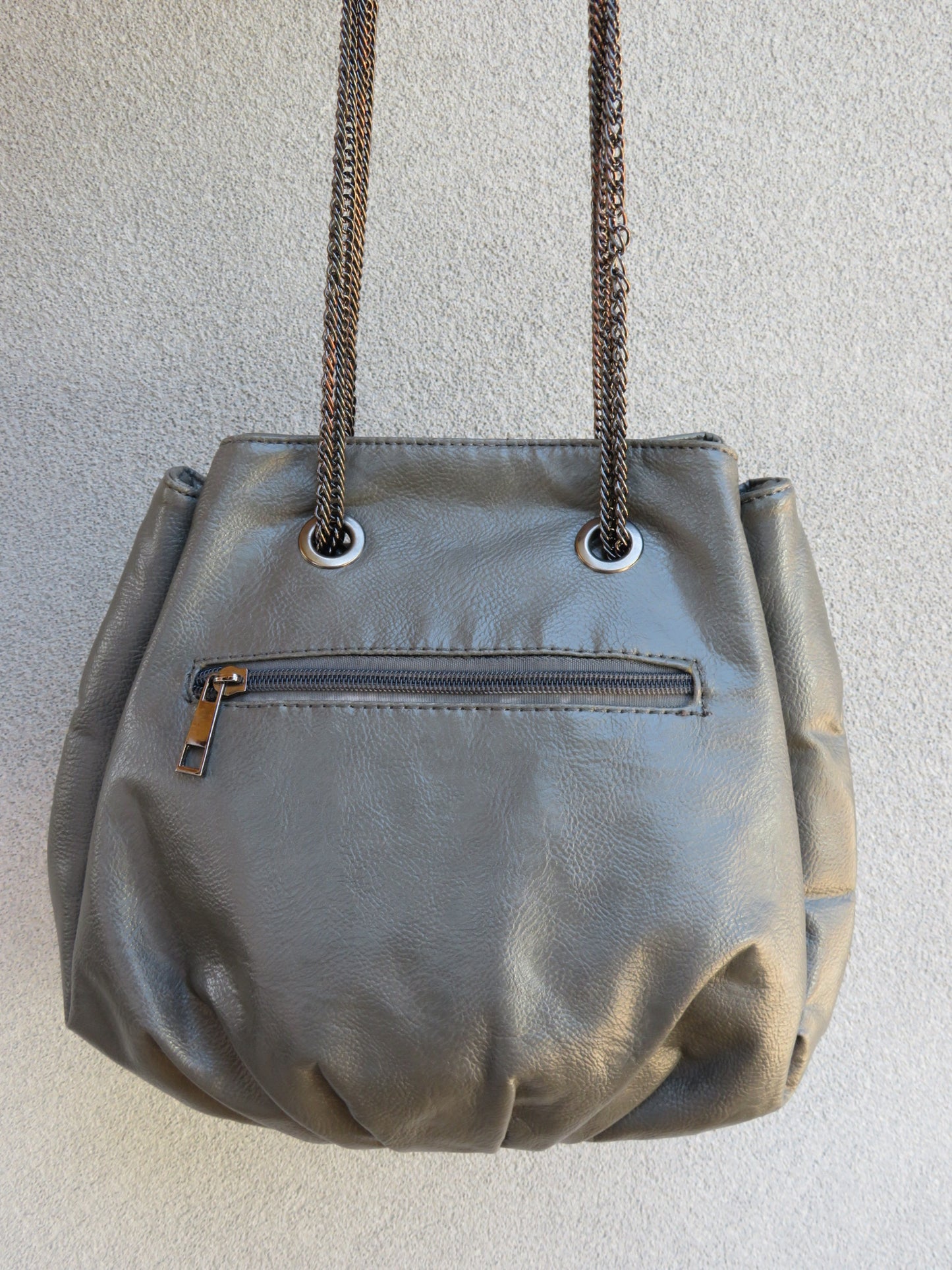 Soft Studded Bucket bag