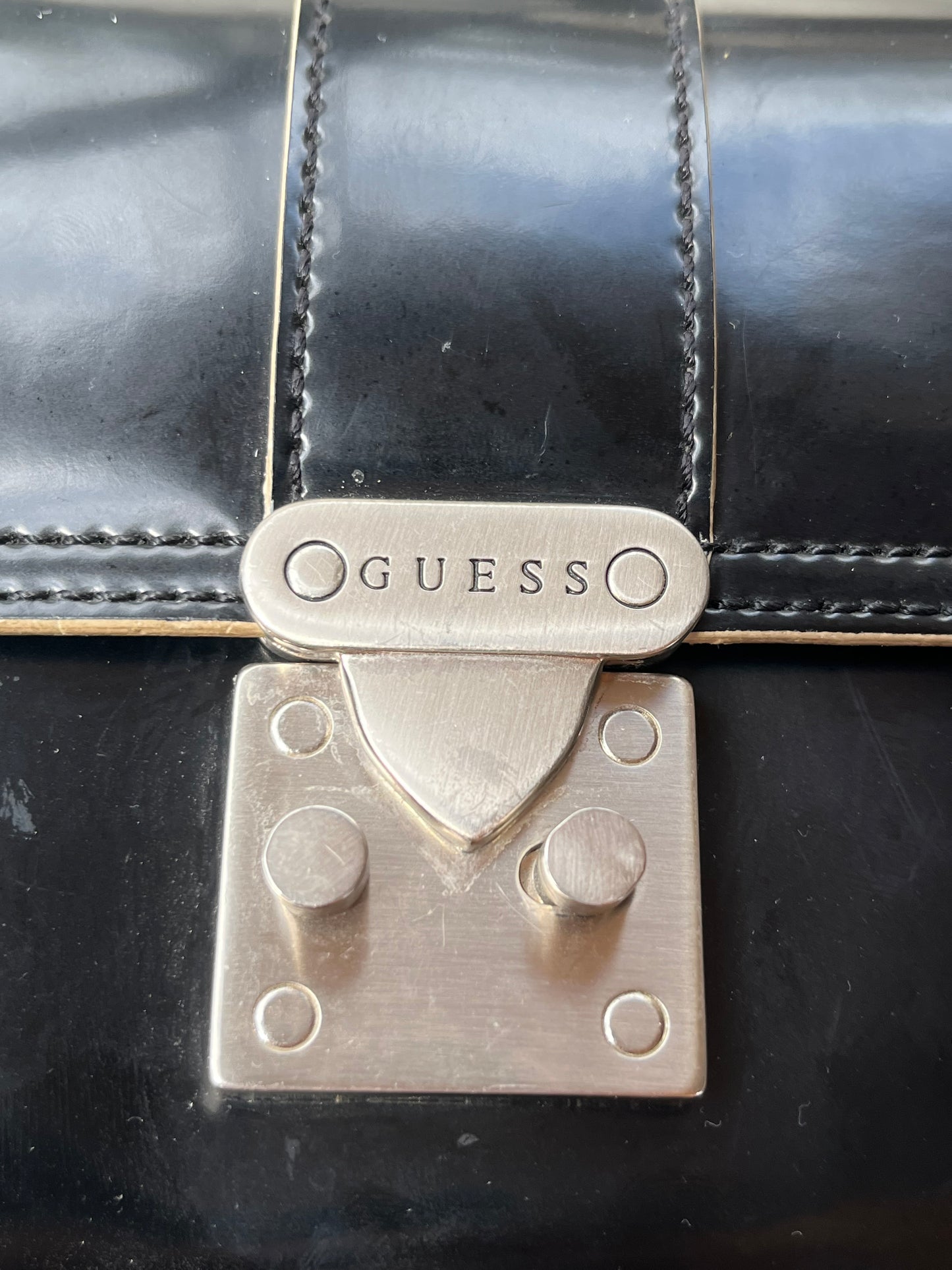 Guess Black Leather Bag