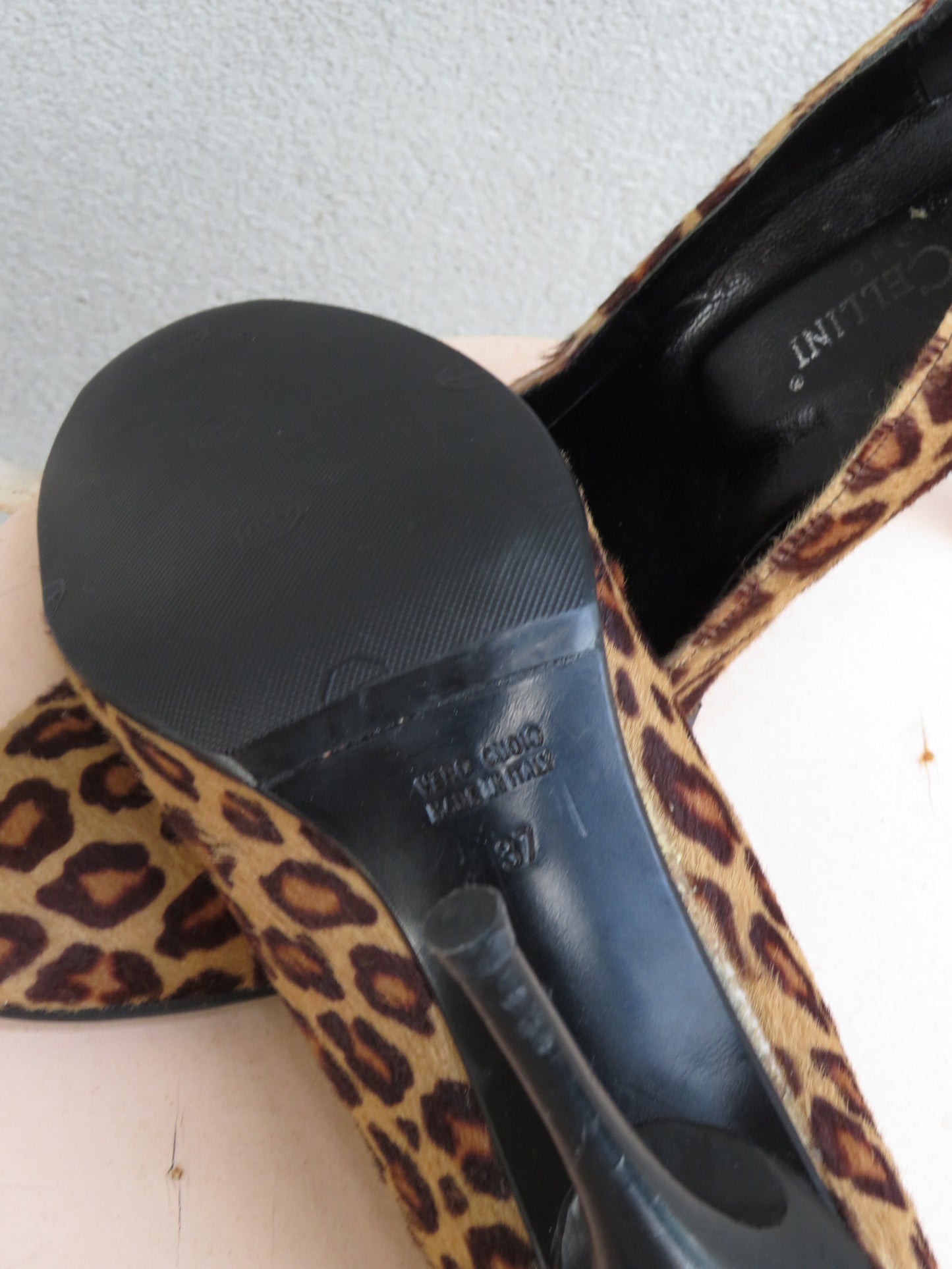 Gio Cellini Leopard Heels