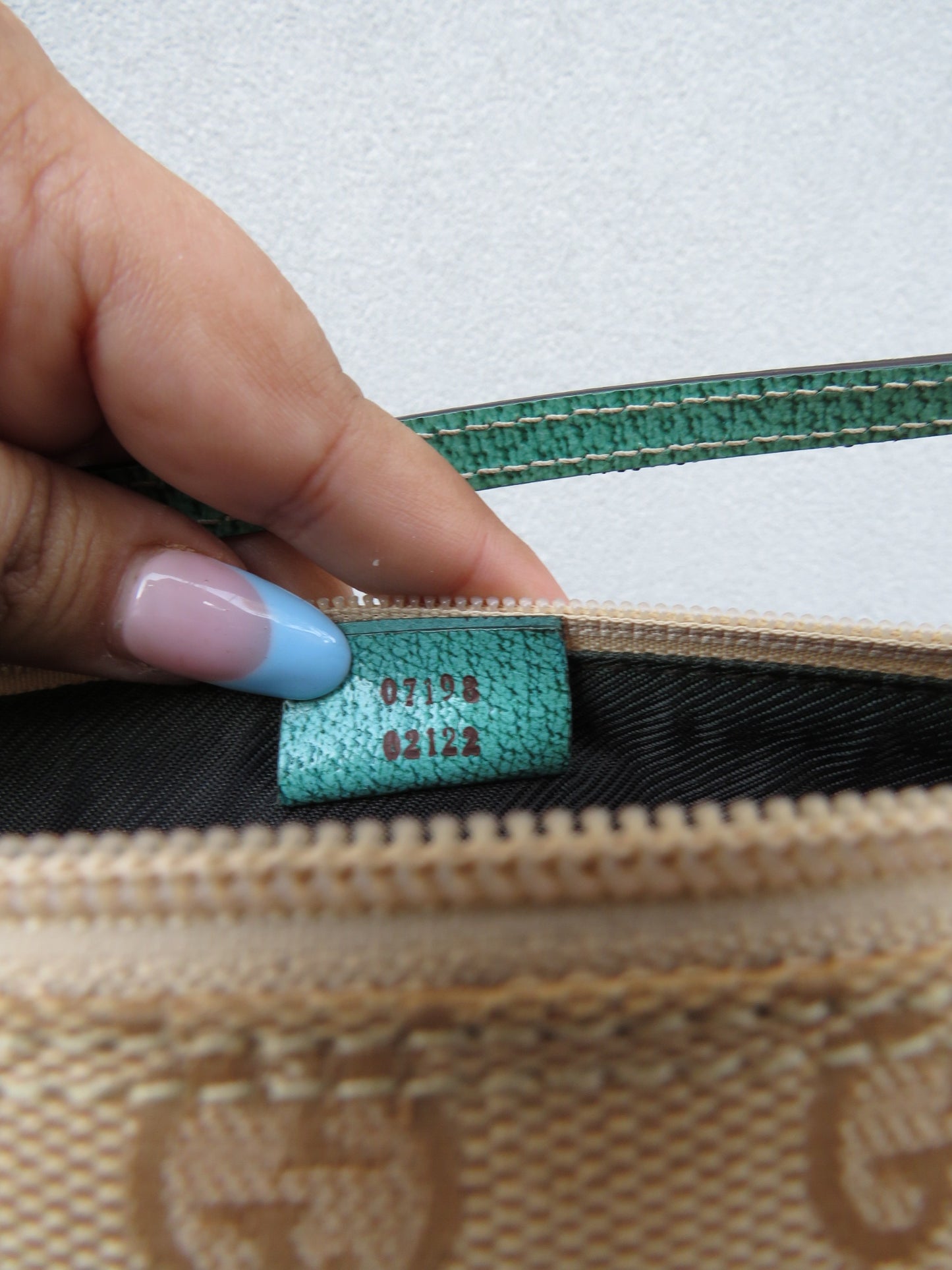 Authentic Gucci Monogram Mini Bag