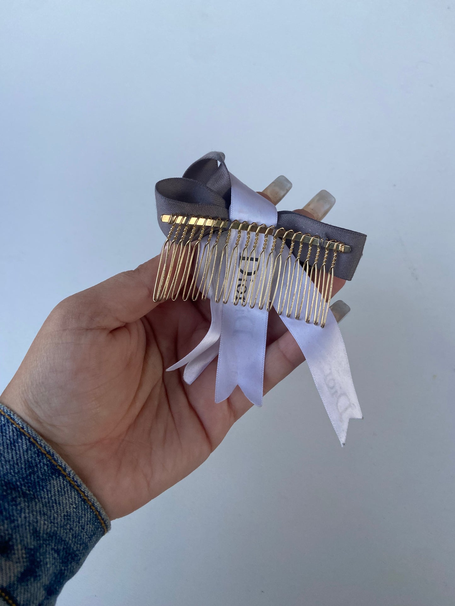 Hair Dior ribbon accessory