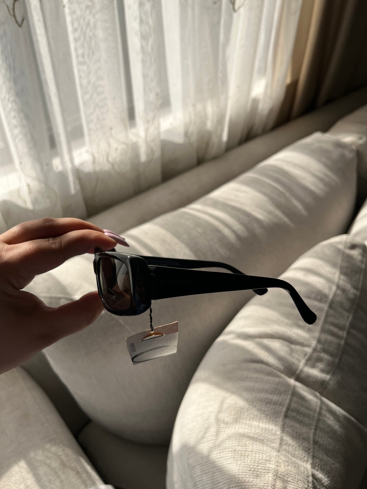 All Black Oroton Sunglasses