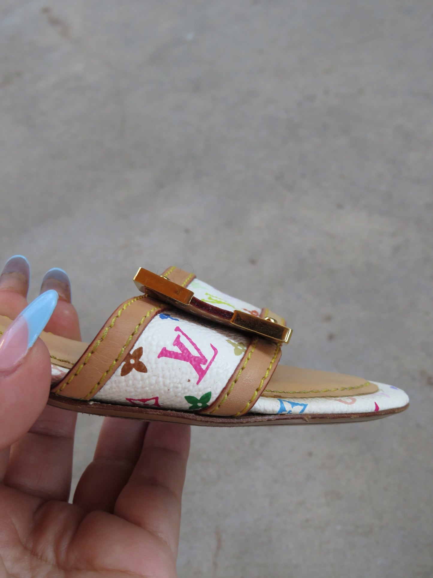 Authentic Louis Vuitton Murakami Kitten Heels