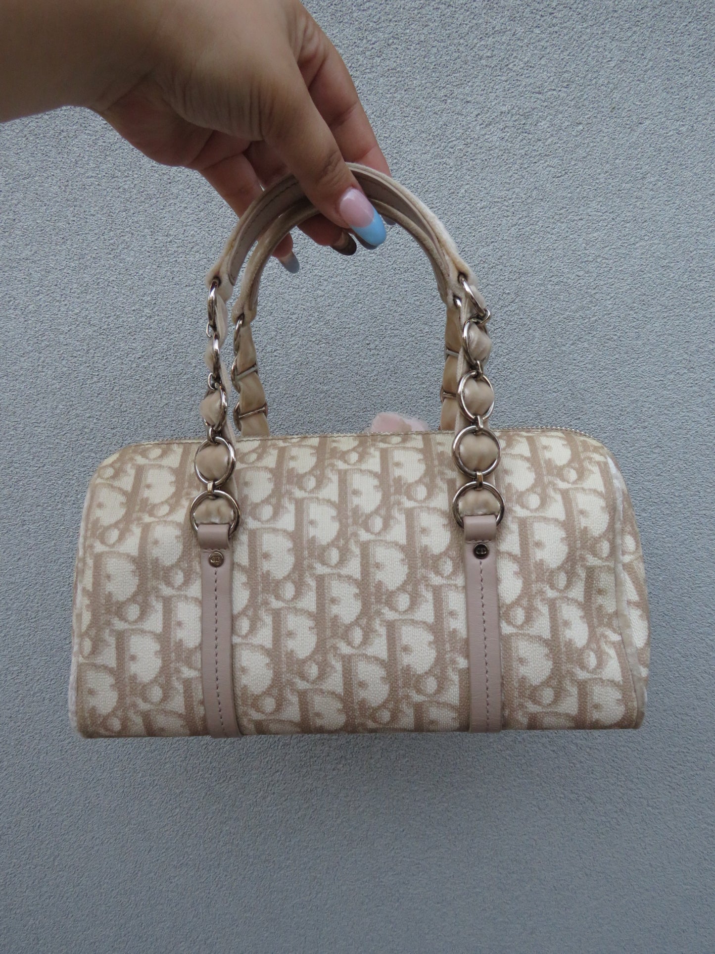 Authentic Dior “Diorissimo” Romantique Mini Barrel Bag