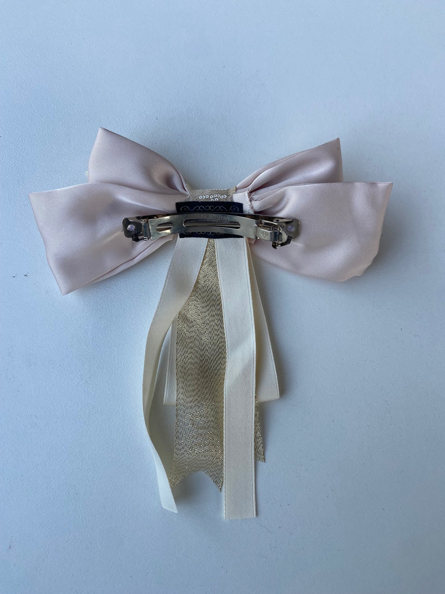 Repurposed Dior ribbon clip