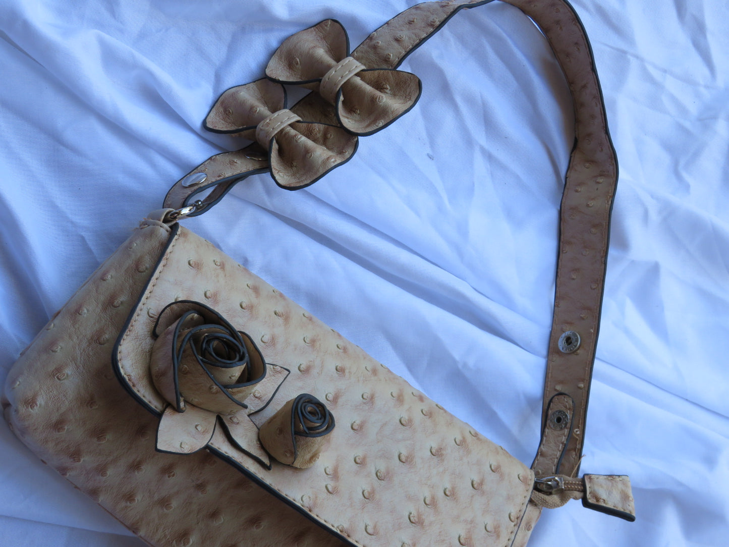 Ostrich Leather Bag
