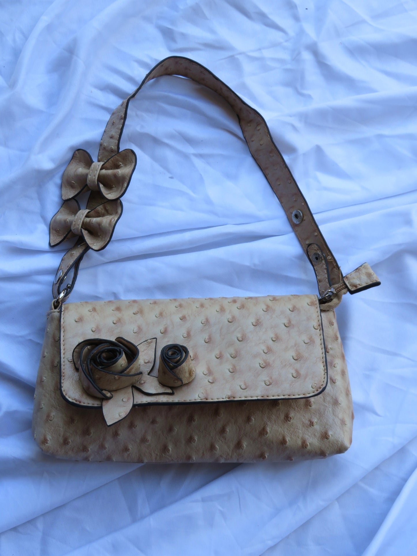 Ostrich Leather Bag