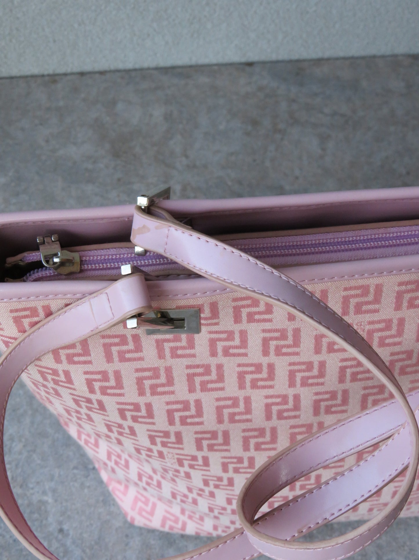 Pink Monogram Bag