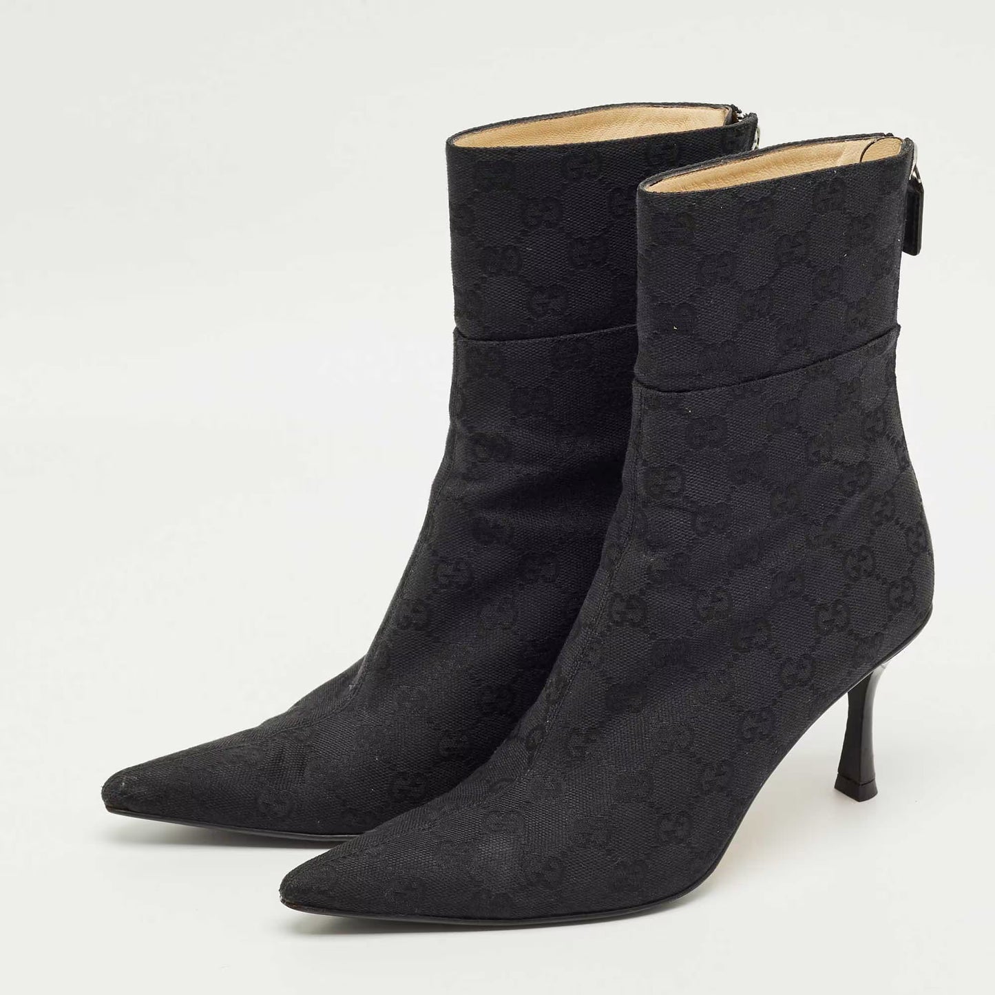 Monogram Gucci Boots