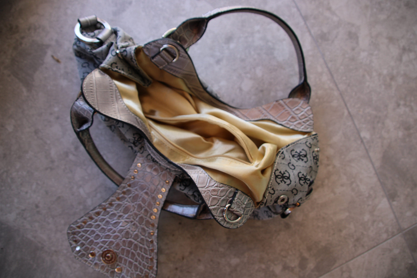 Vintage Studded Guess Bag