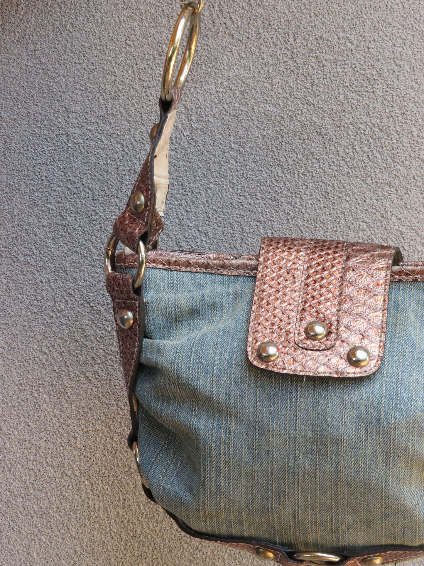 Guess Denim Shoulder Bag