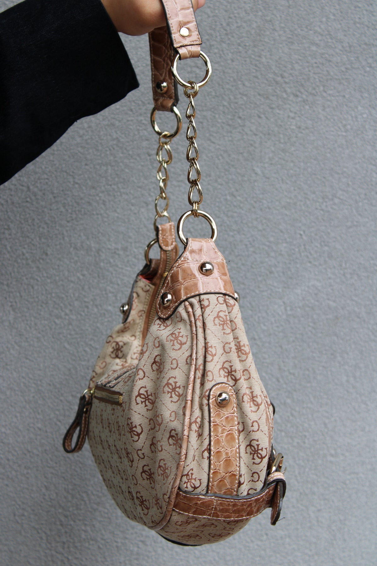 Beige Guess Bag