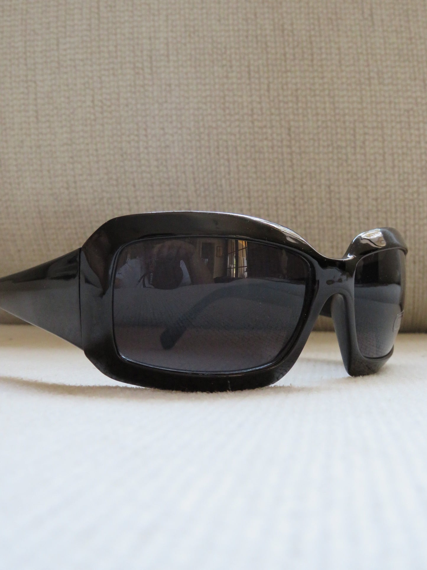All Black Chunky Sunglasses