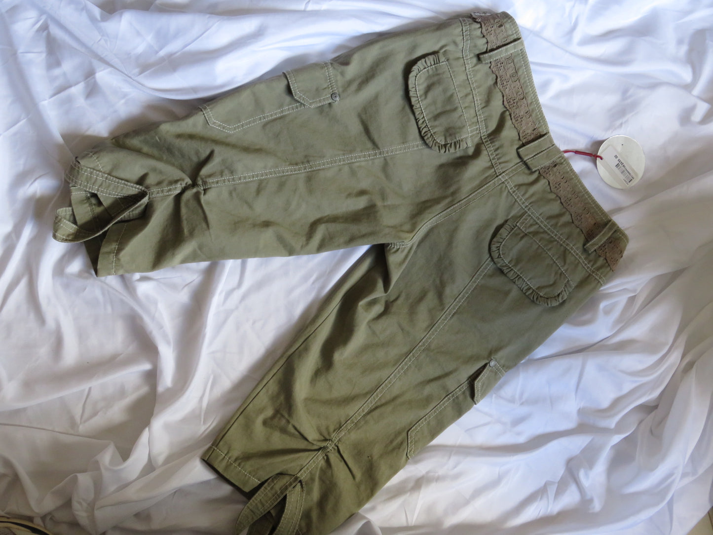 Cargo Capri Pants