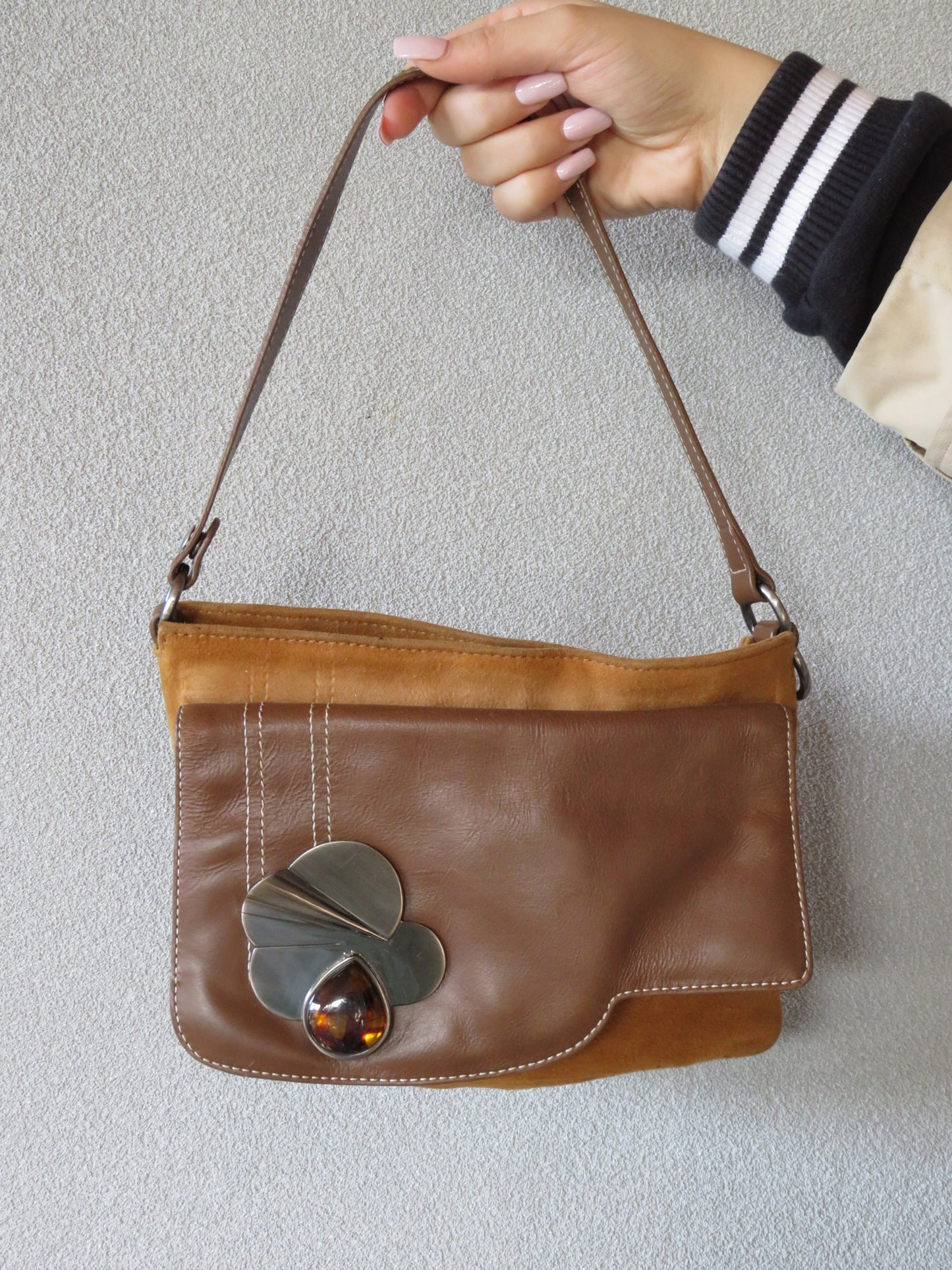 Vintage Witchery Suede Bag
