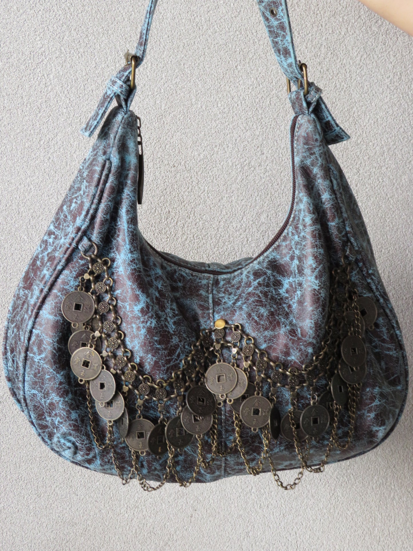 Boho Coin Shoulder Bag