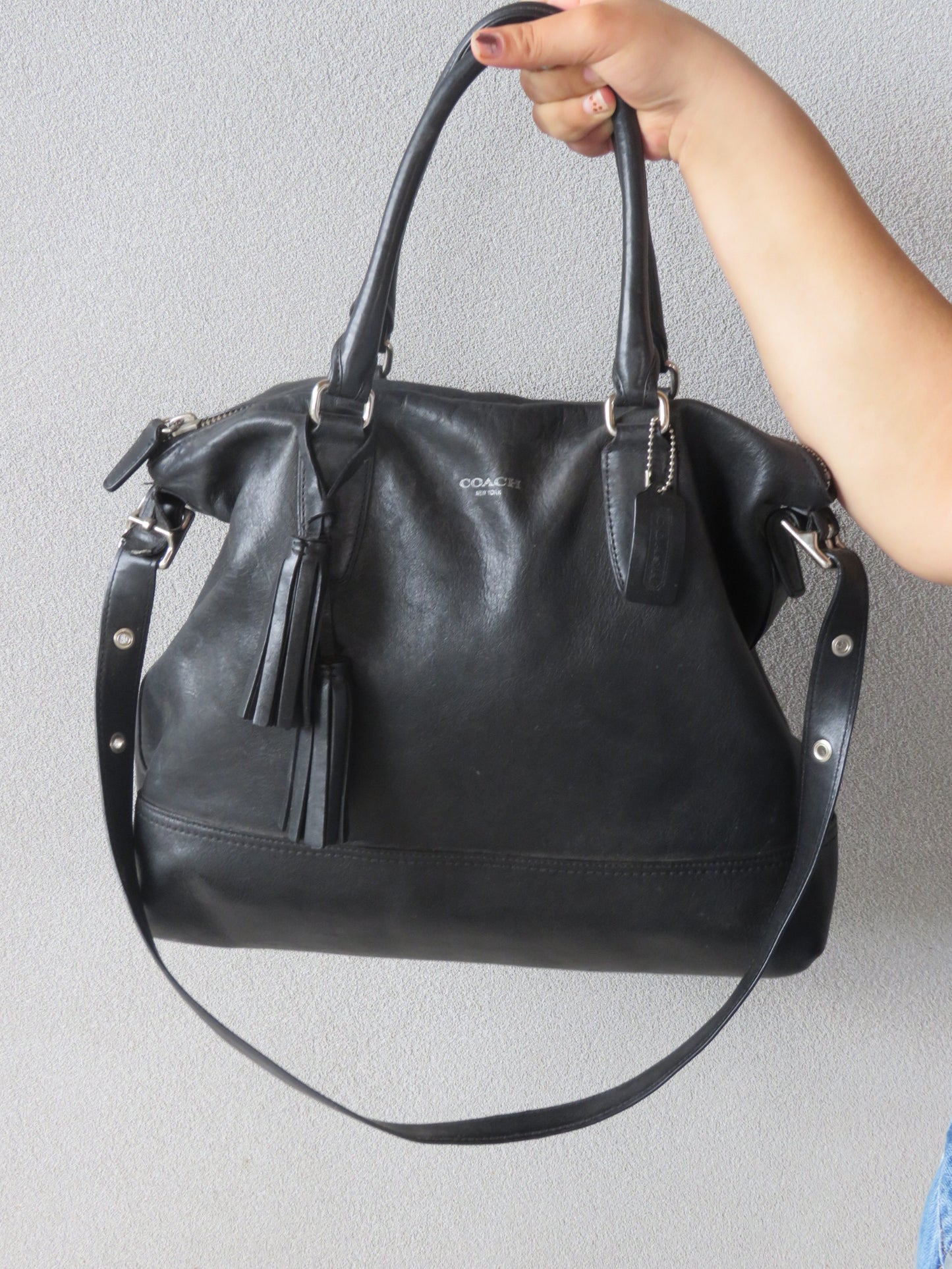 Coach Legacy Rory North South Satchel Bag