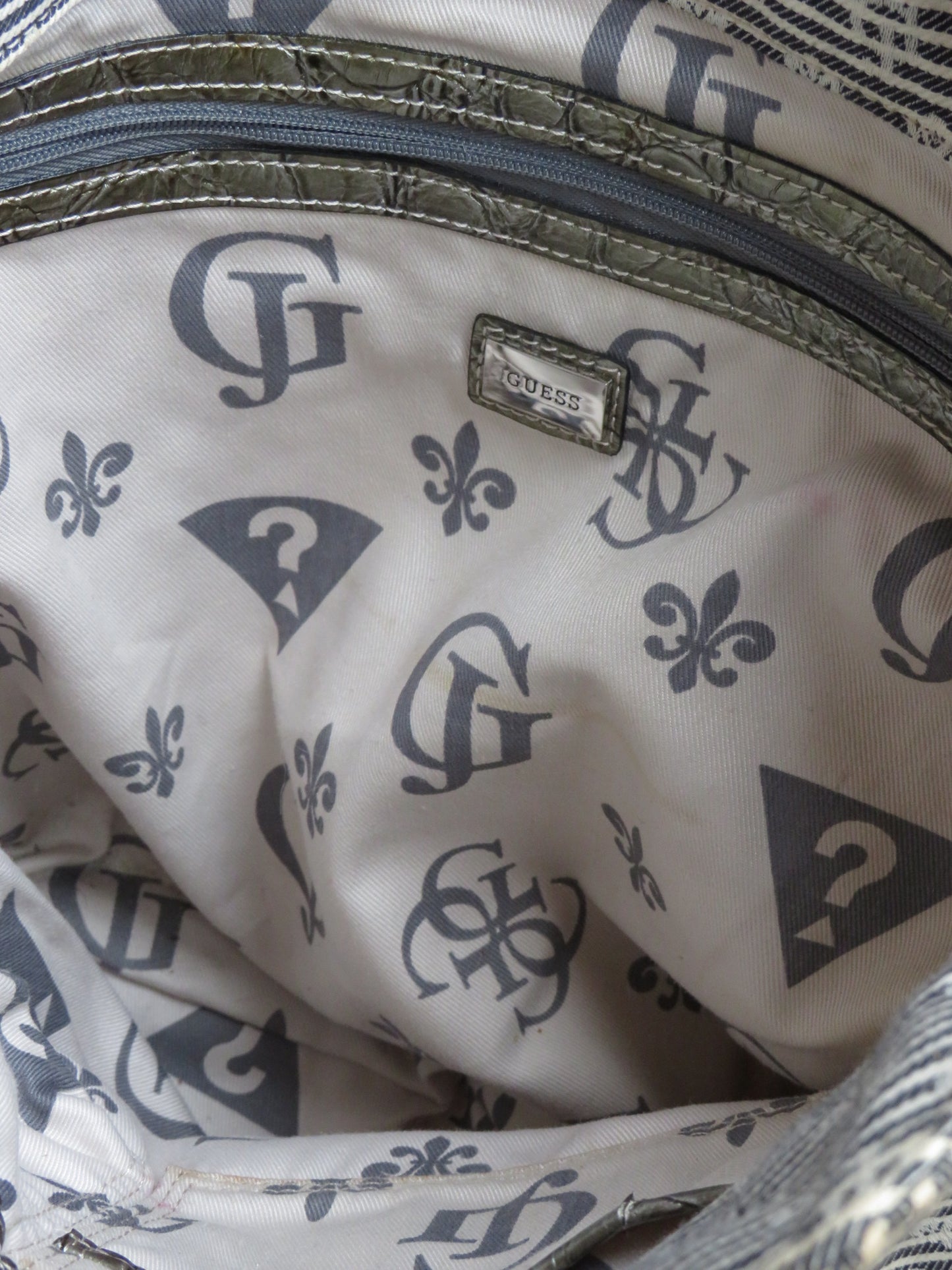 Vintage Monogram Guess Bag
