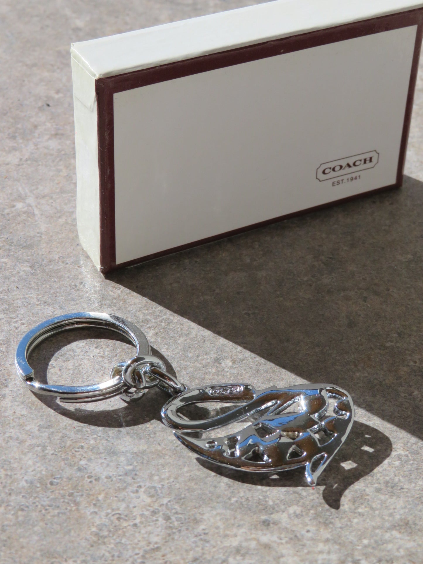 Swan Pink Coach Keyring