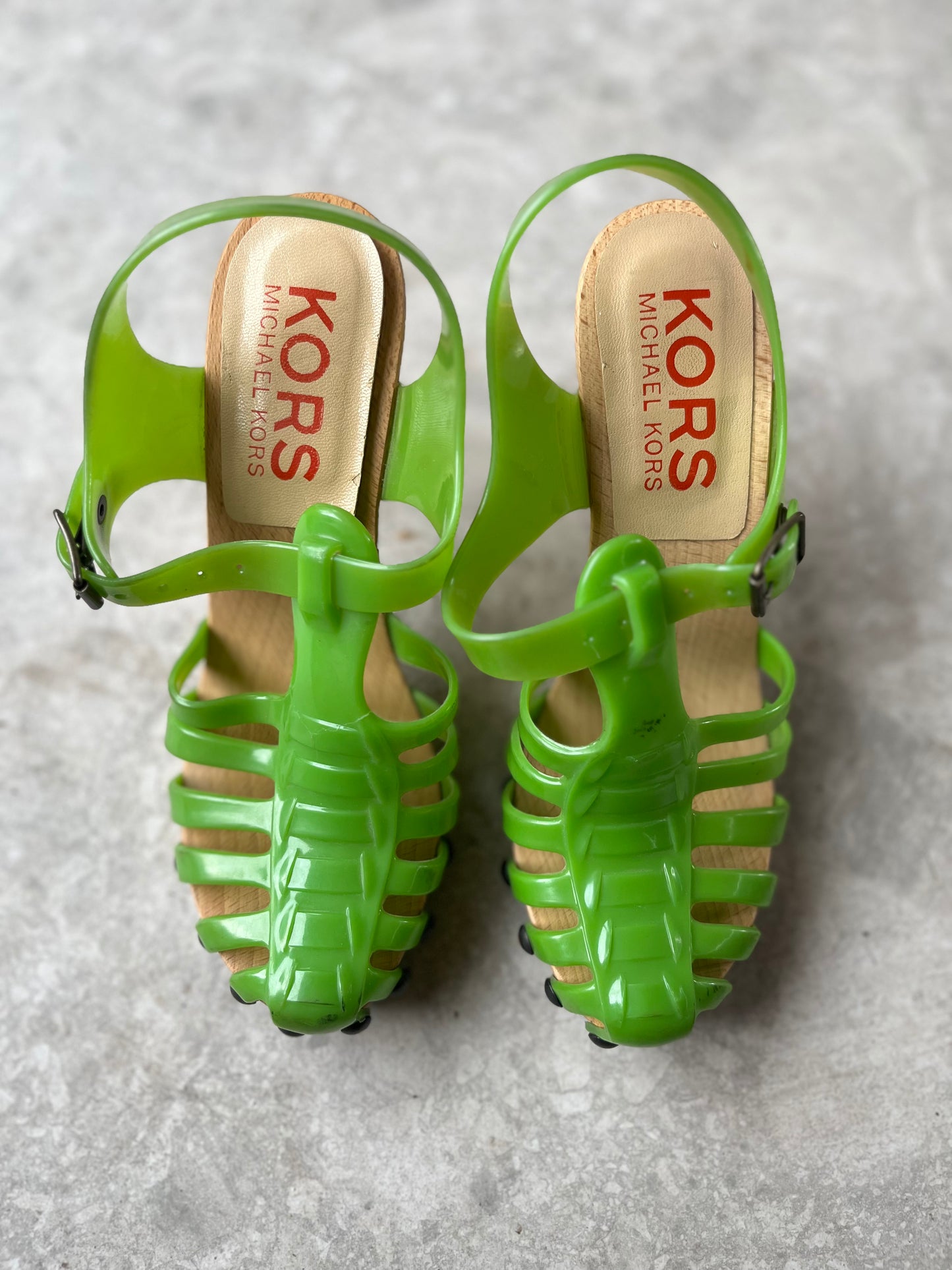Michael Kors Jelly Clog Heels