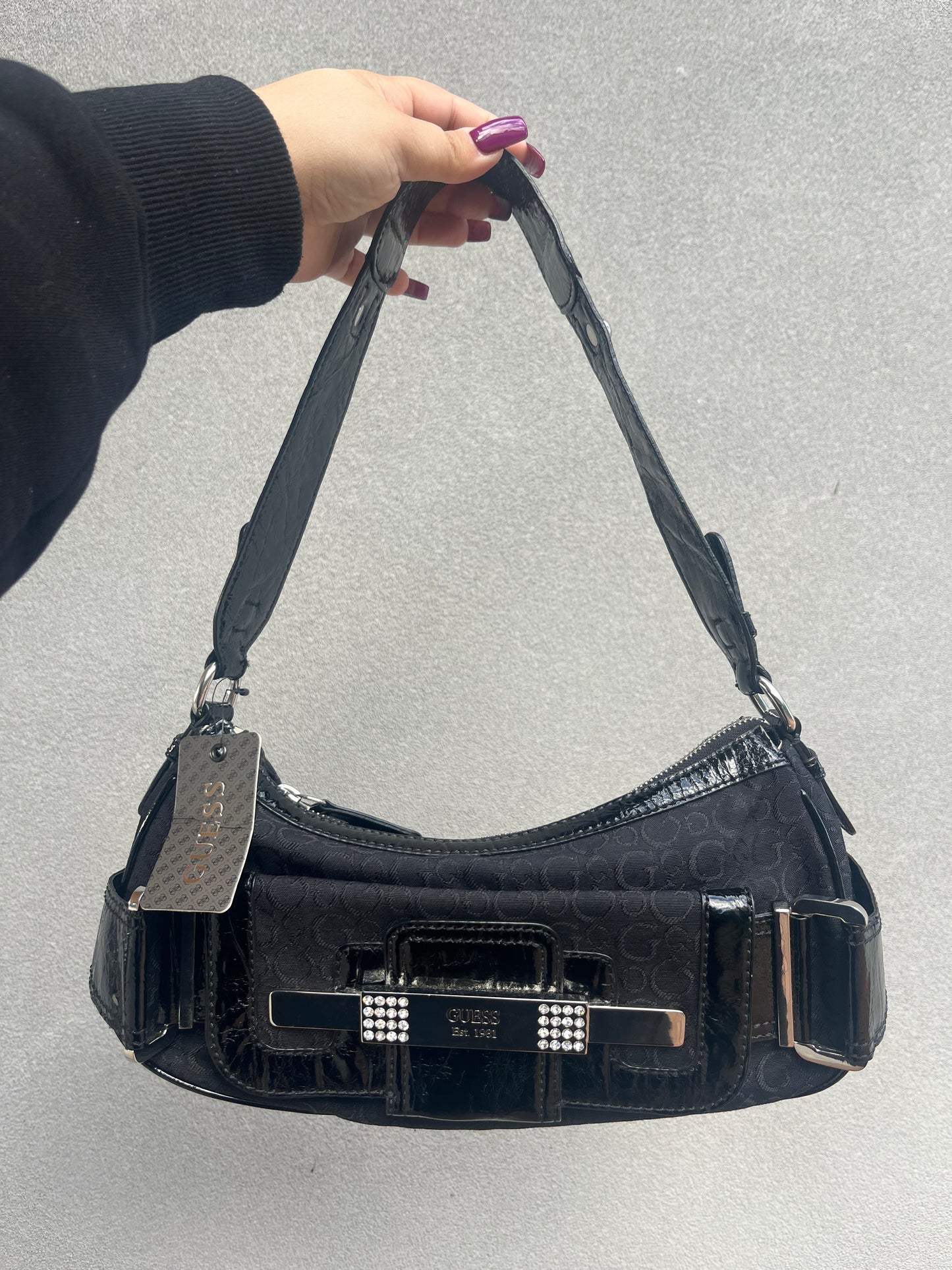 Vintage Guess Monogram Bag