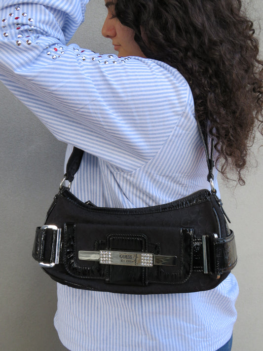 Vintage Guess Monogram Bag