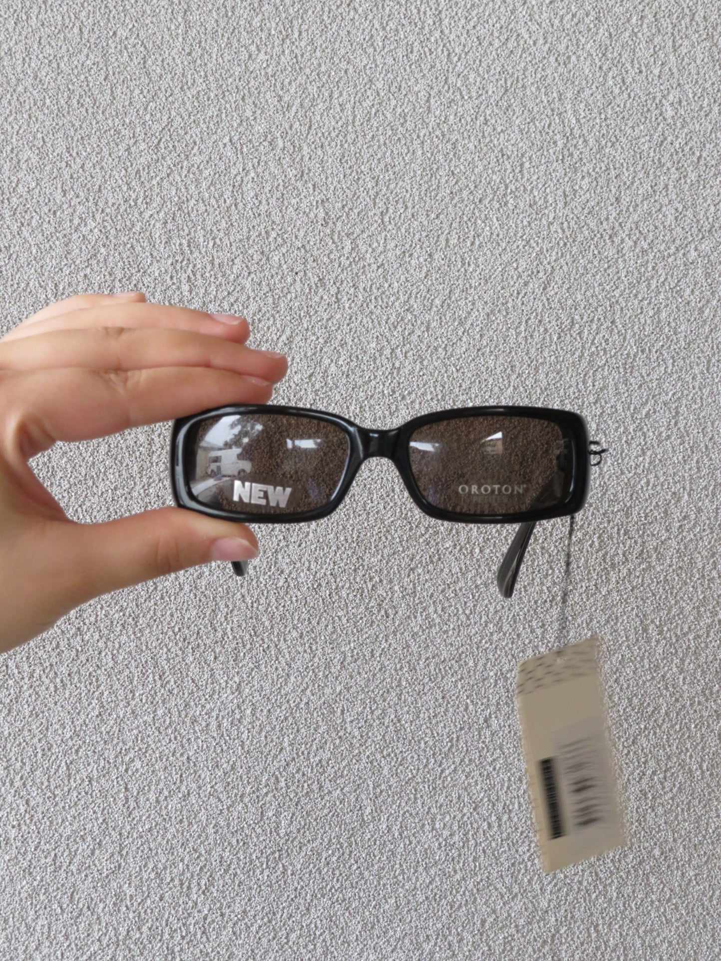 Black w/ Silver Oroton Sunglasses