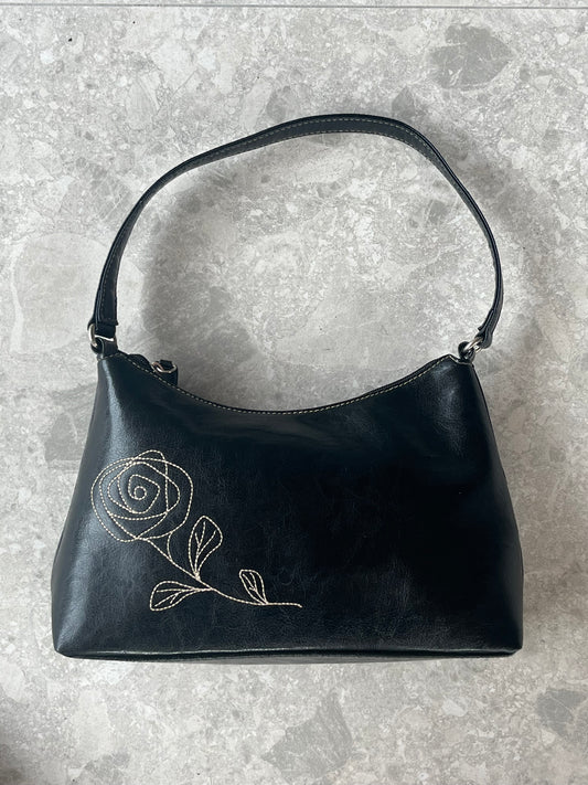 Embriodered Flower Bag