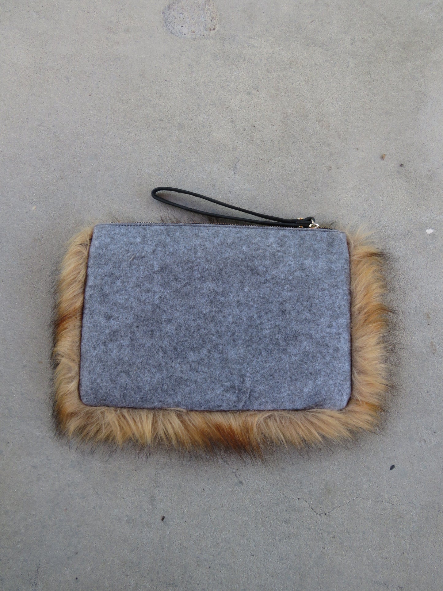 Faux Fur Clutch