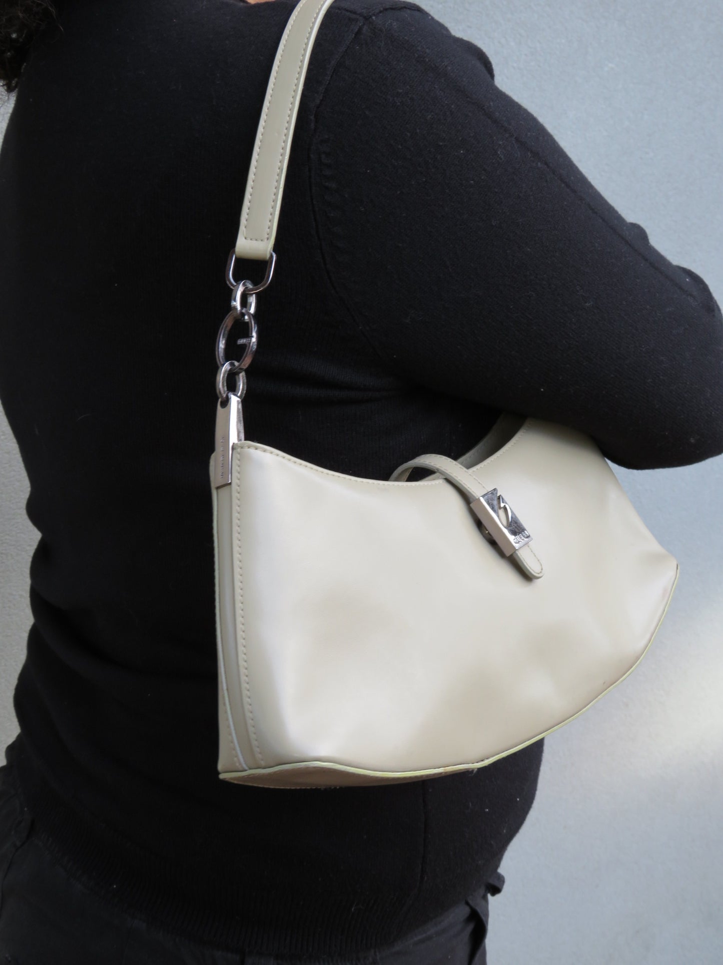 Vintage Grey Guess Bag