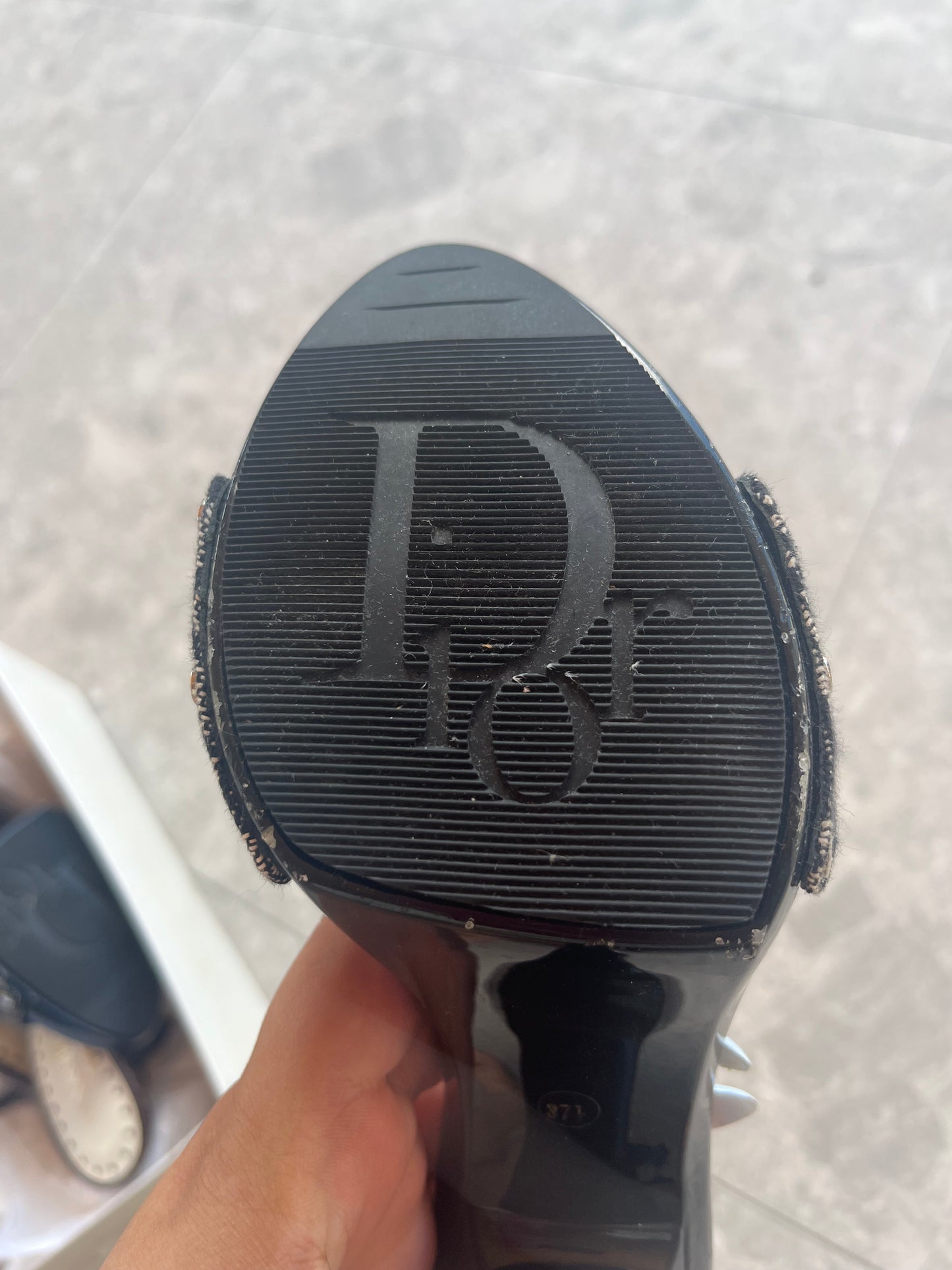 Authentic Vintage Dior CD Heels