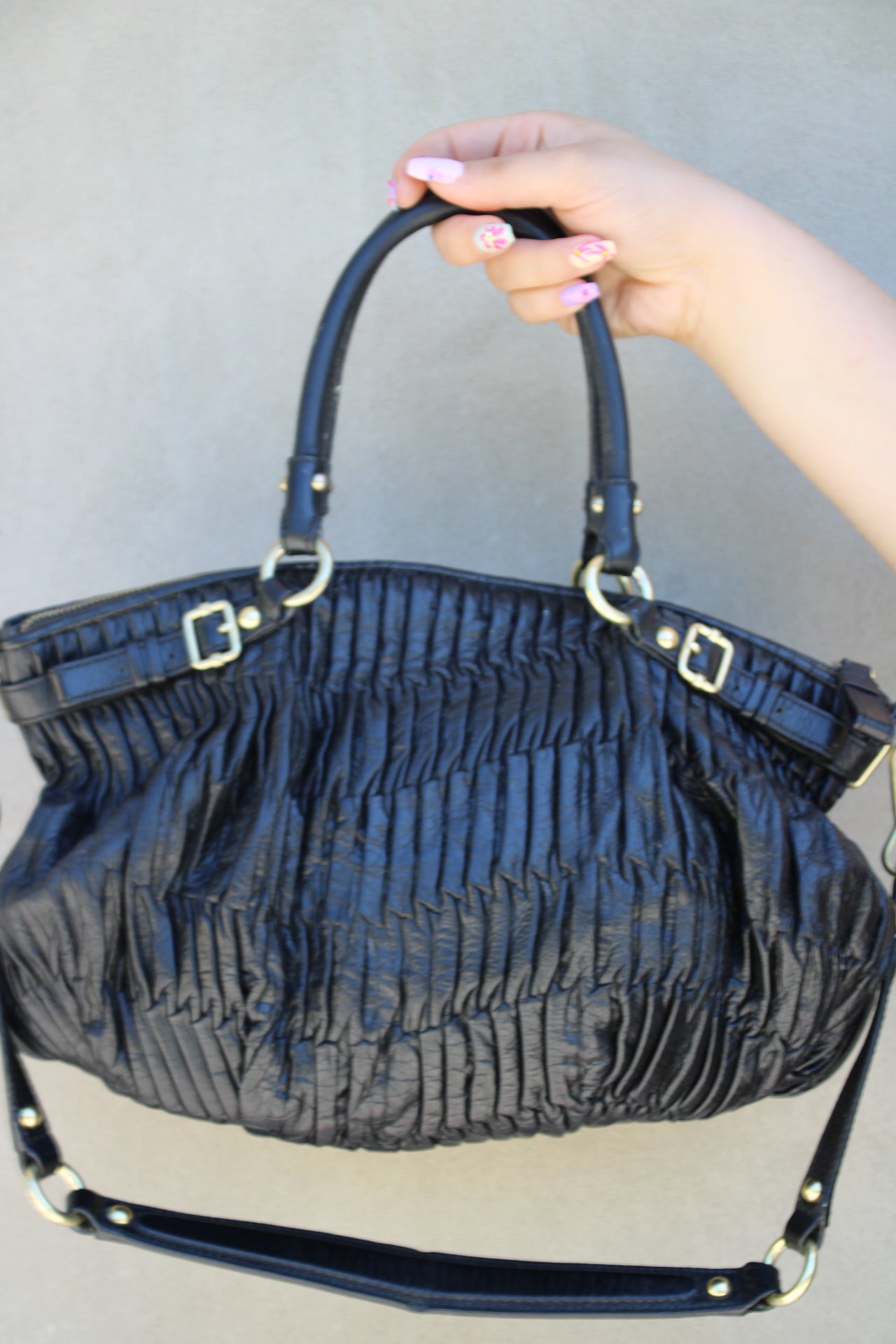 Coach Madison Gathered Leather Sophia Bag