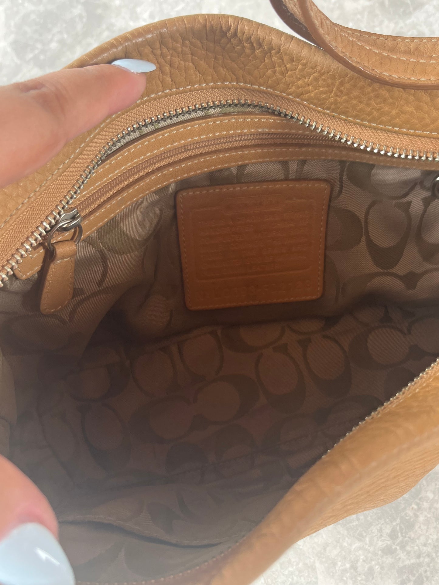Vintage Coach Legacy East West Shoulder Bag