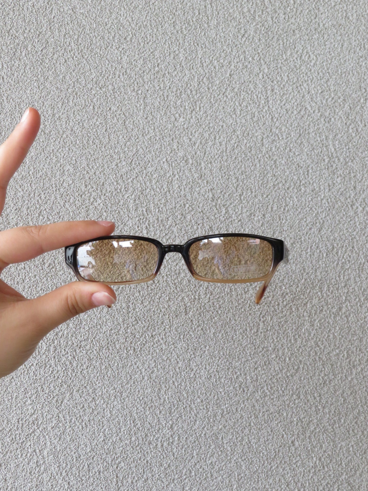 Mini Frames w/ Rhinestone Sunglasses