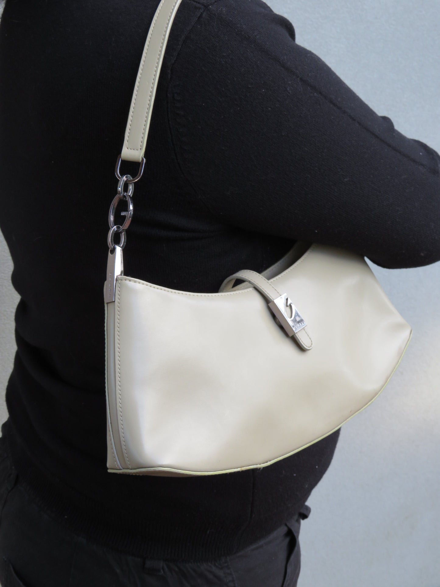 Vintage Grey Guess Bag