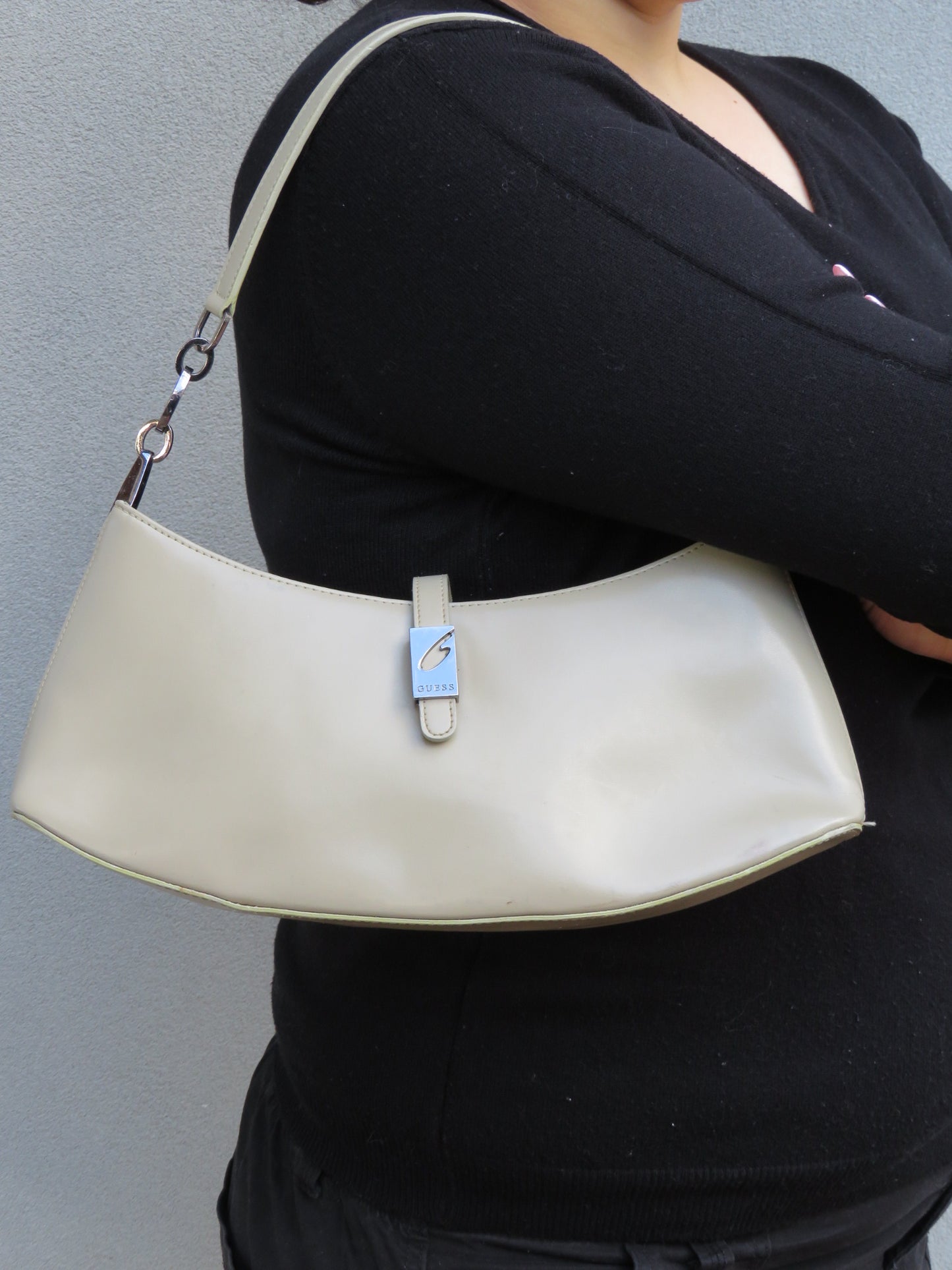 Vintage Grey Guess Bag
