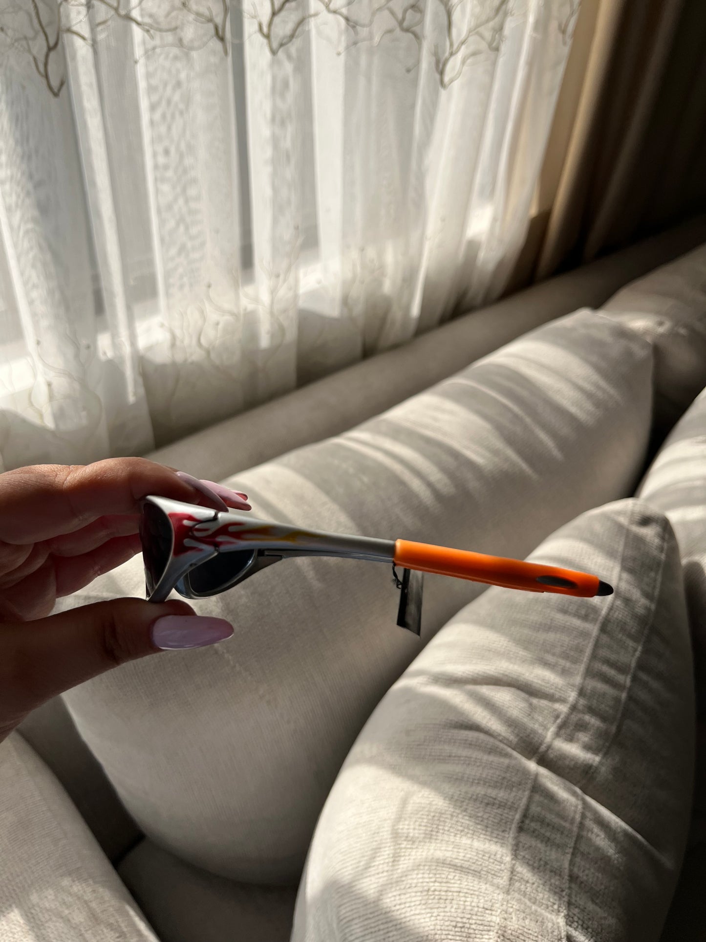 Chrome Silver Fire Speeddealer Sunglasses