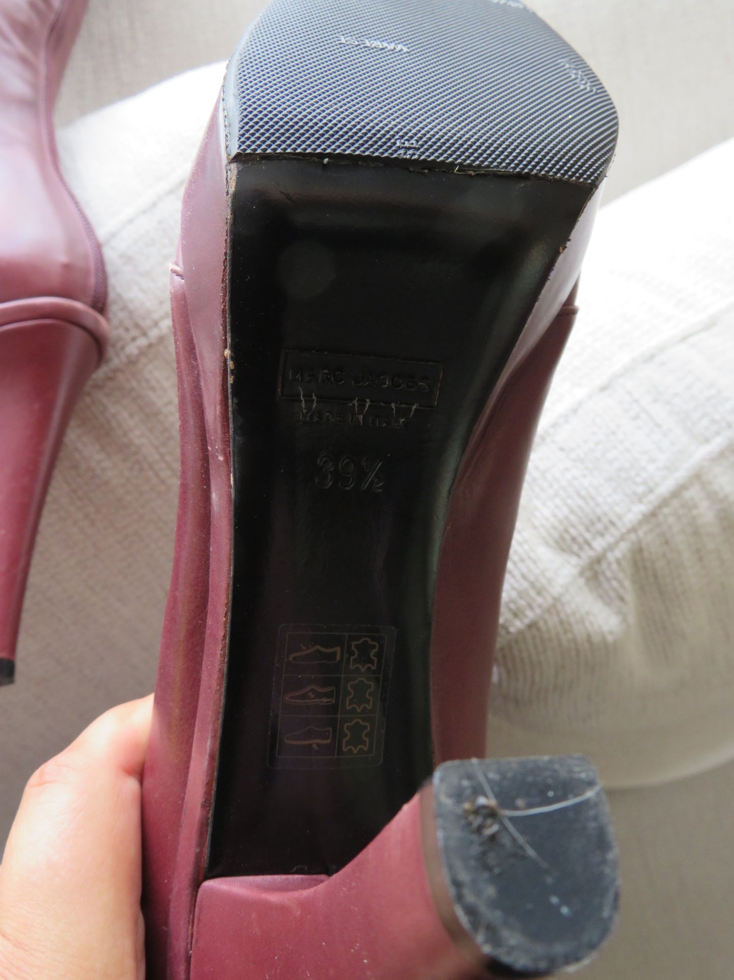 Authentic Lace Up Marc Jacobs Boots