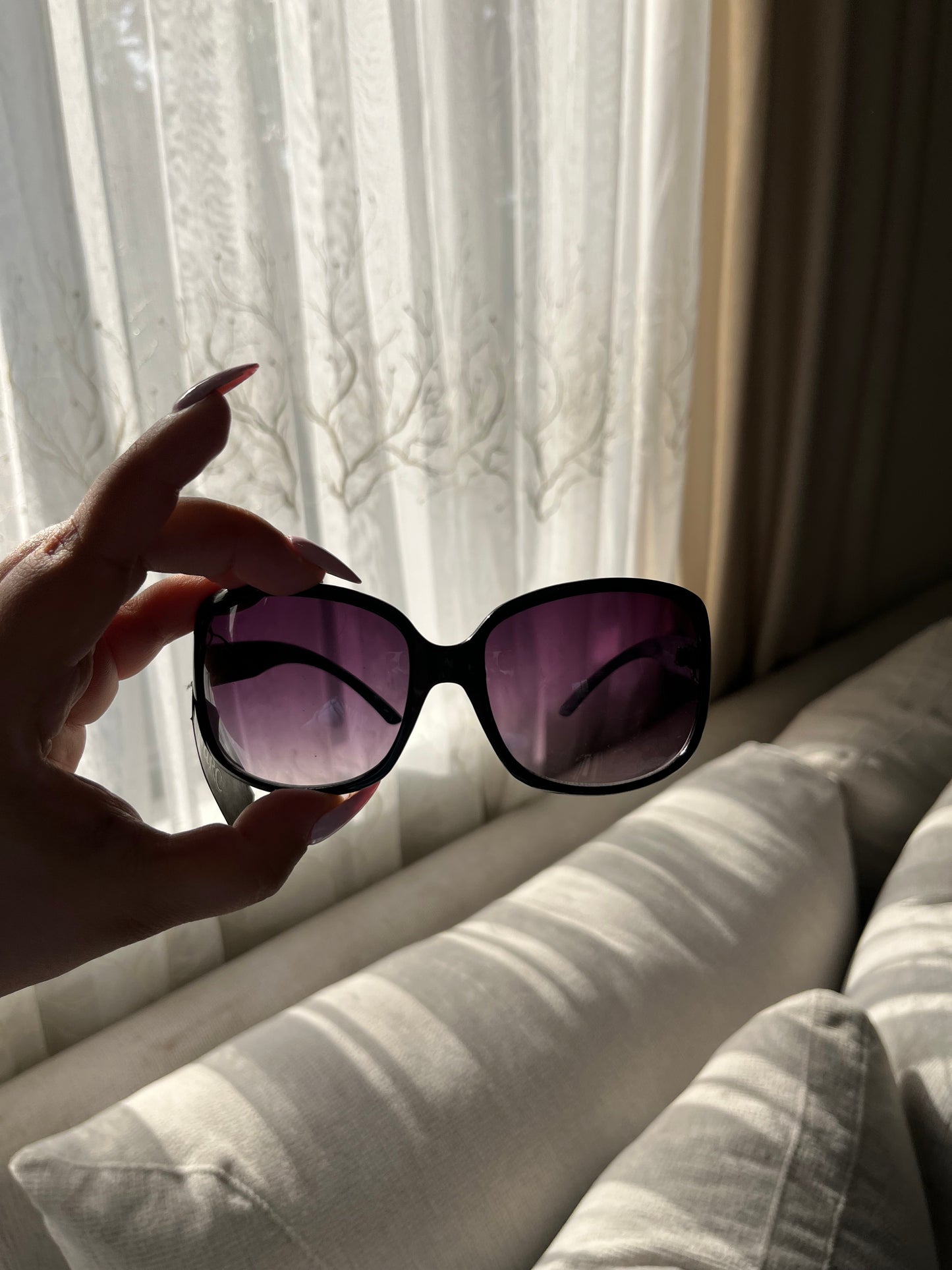 Black 2010’s Style Sunglasses