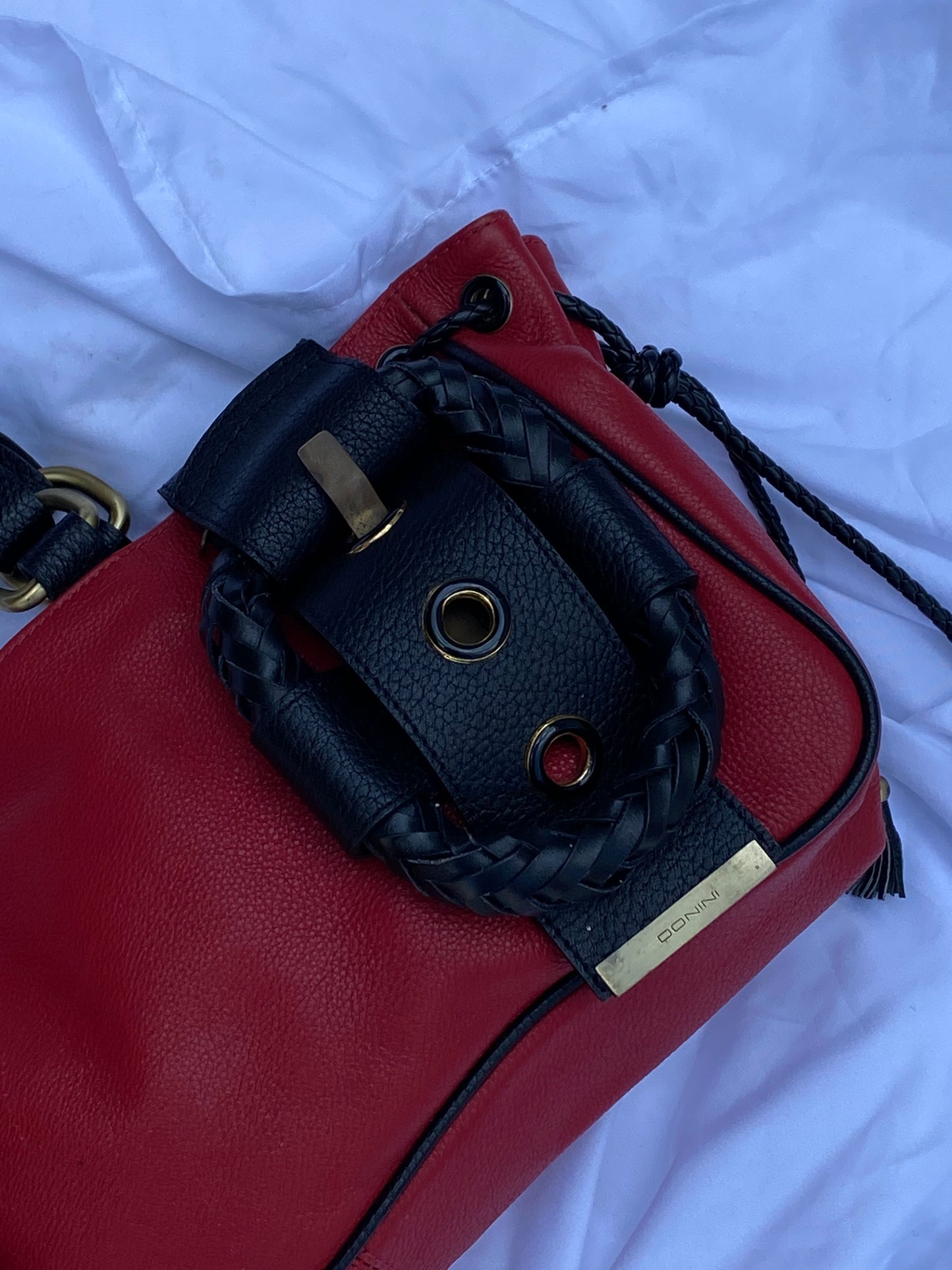 Red Buckle Bag