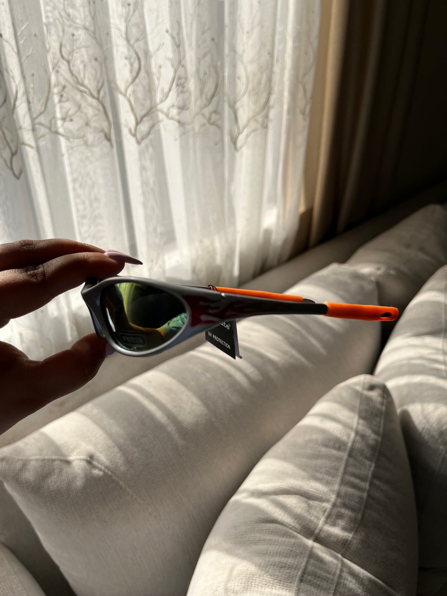 Chrome Silver Fire Speeddealer Sunglasses