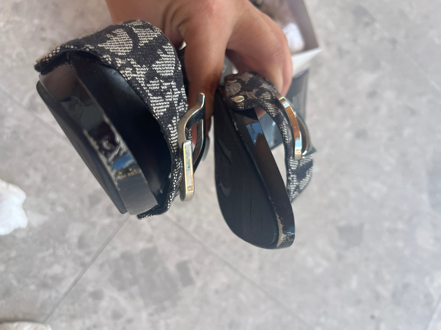 Authentic Vintage Dior CD Heels