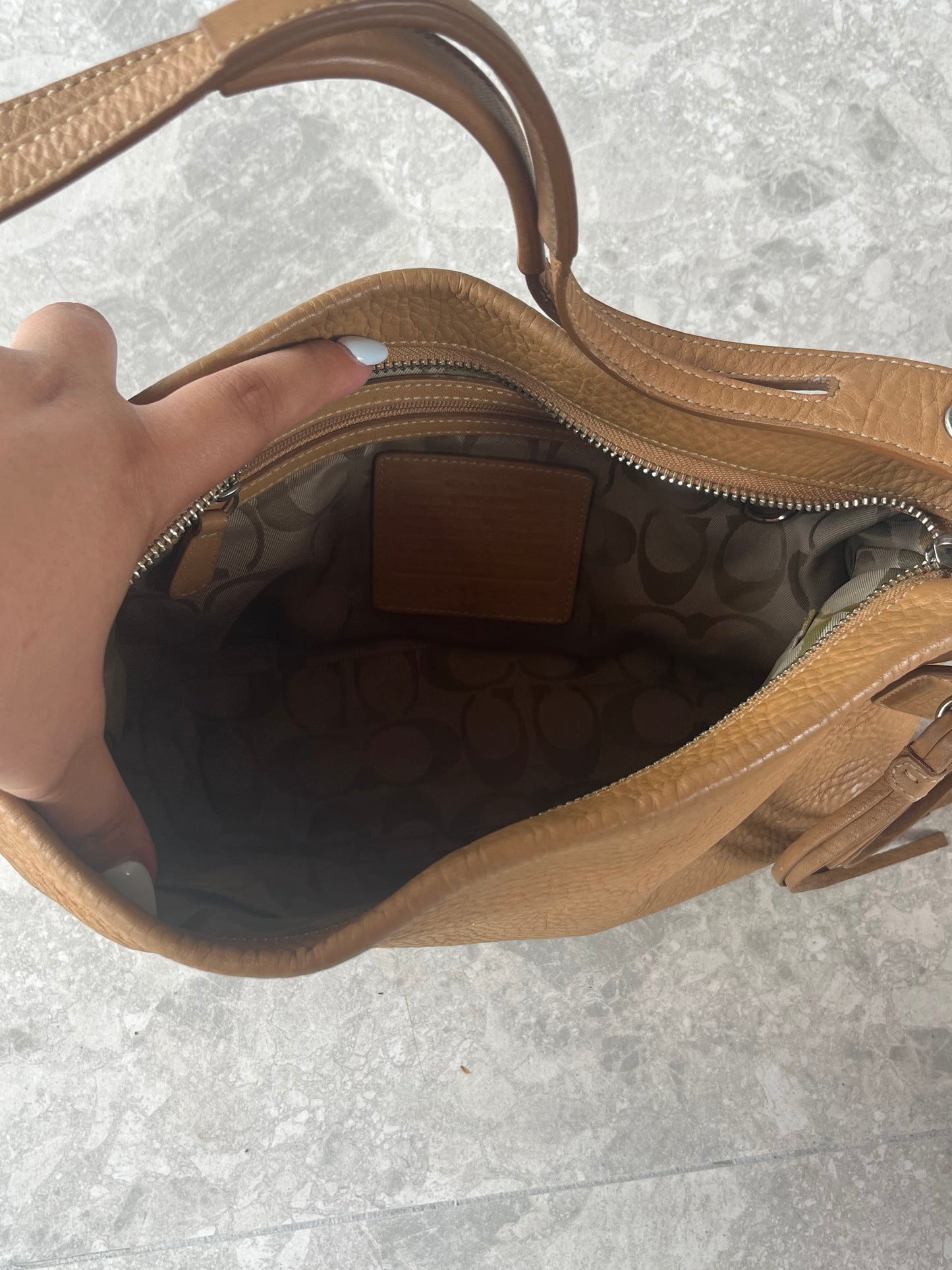 Vintage Coach Legacy East West Shoulder Bag