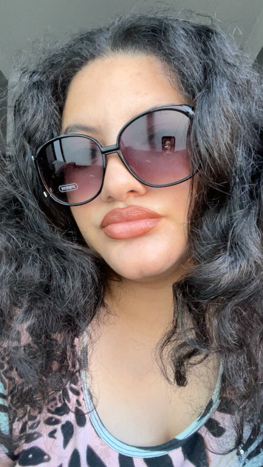 Oversized Sunglasses with Mermaid tail