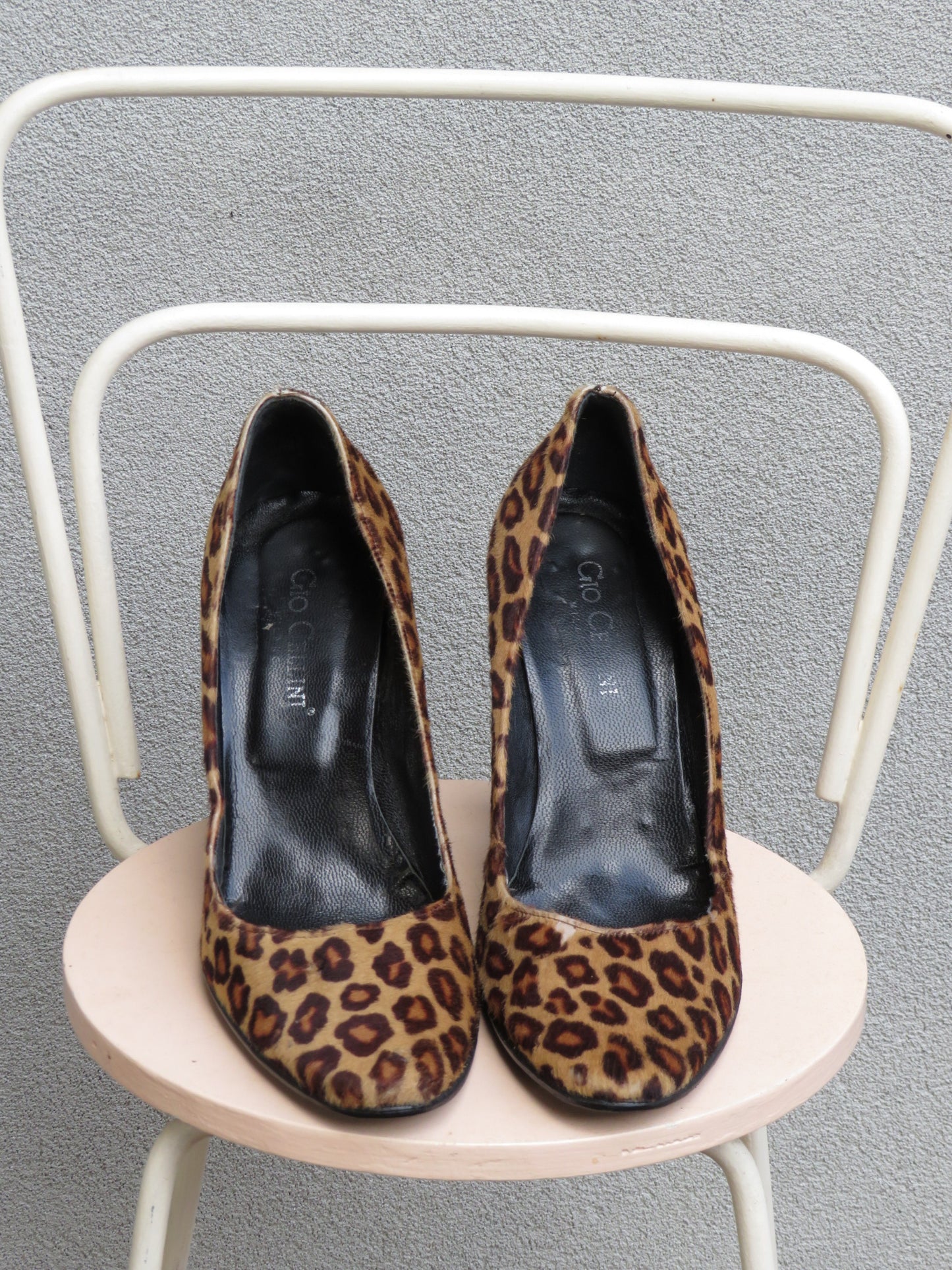 Gio Cellini Leopard Heels
