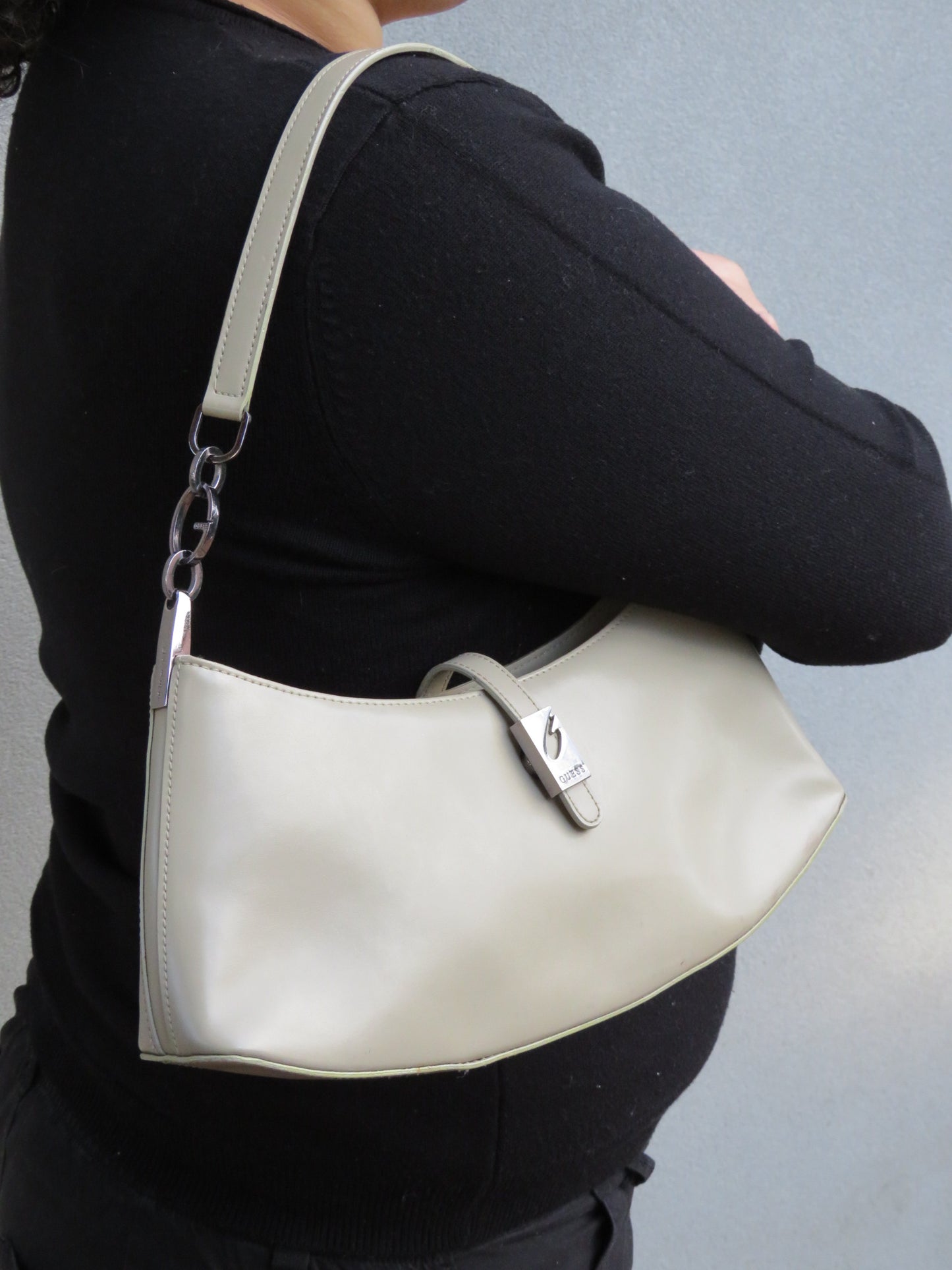Vintage Grey Guess Bag