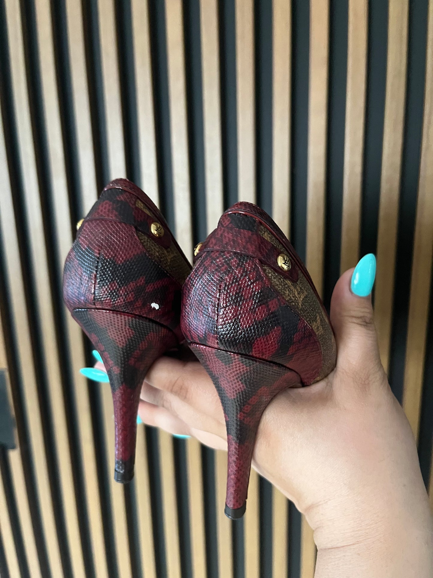 Authentic Louis Vuitton Heels