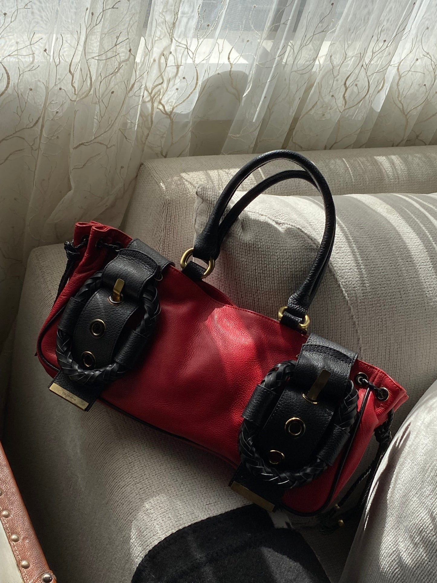 Red Buckle Bag