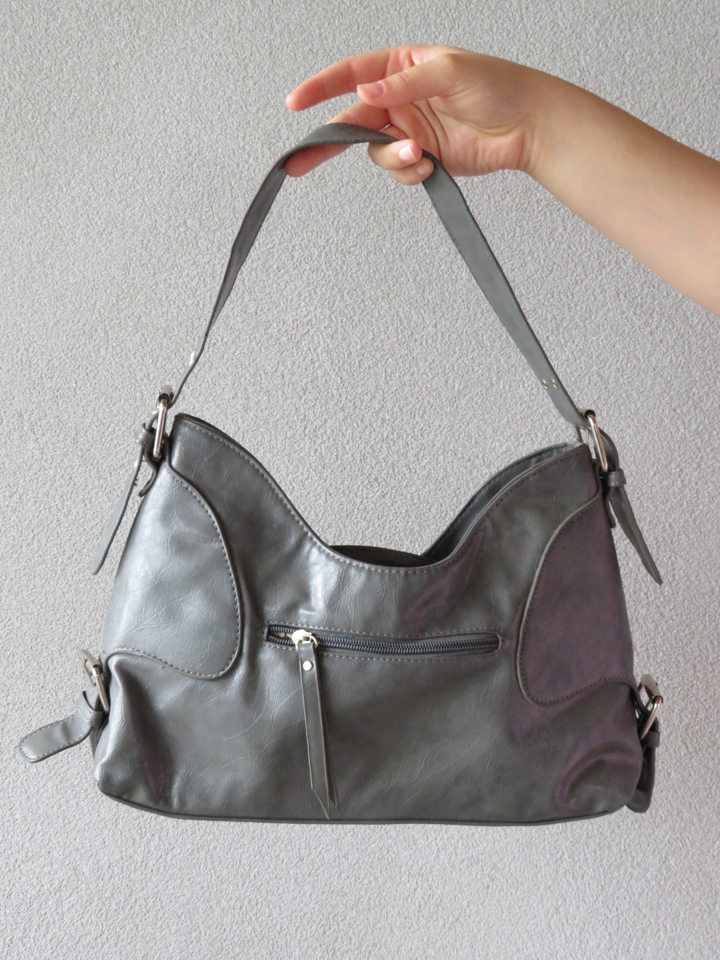 Grey G Bag