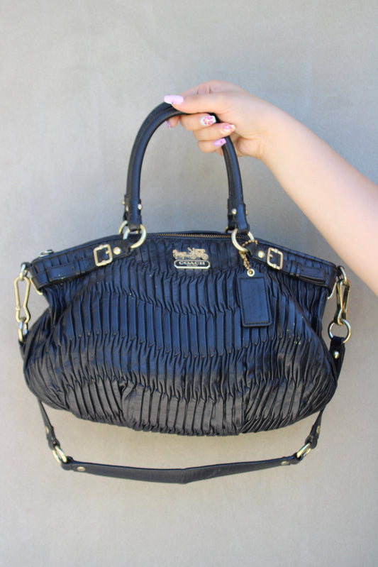 Coach Madison Gathered Leather Sophia Bag